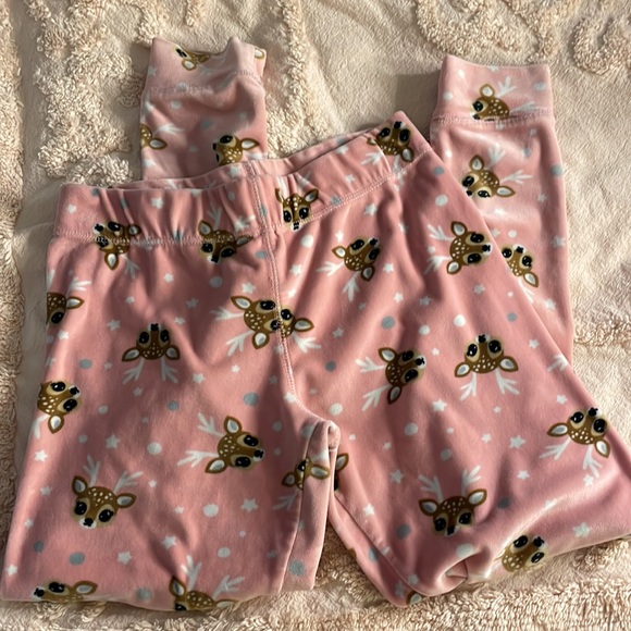 Adorable Fawn Velour PJ Bottoms - Picture 6 of 6